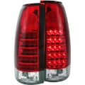 Picture of ANZO 1999-2000 Cadillac Escalade LED Taillights Red/Clear