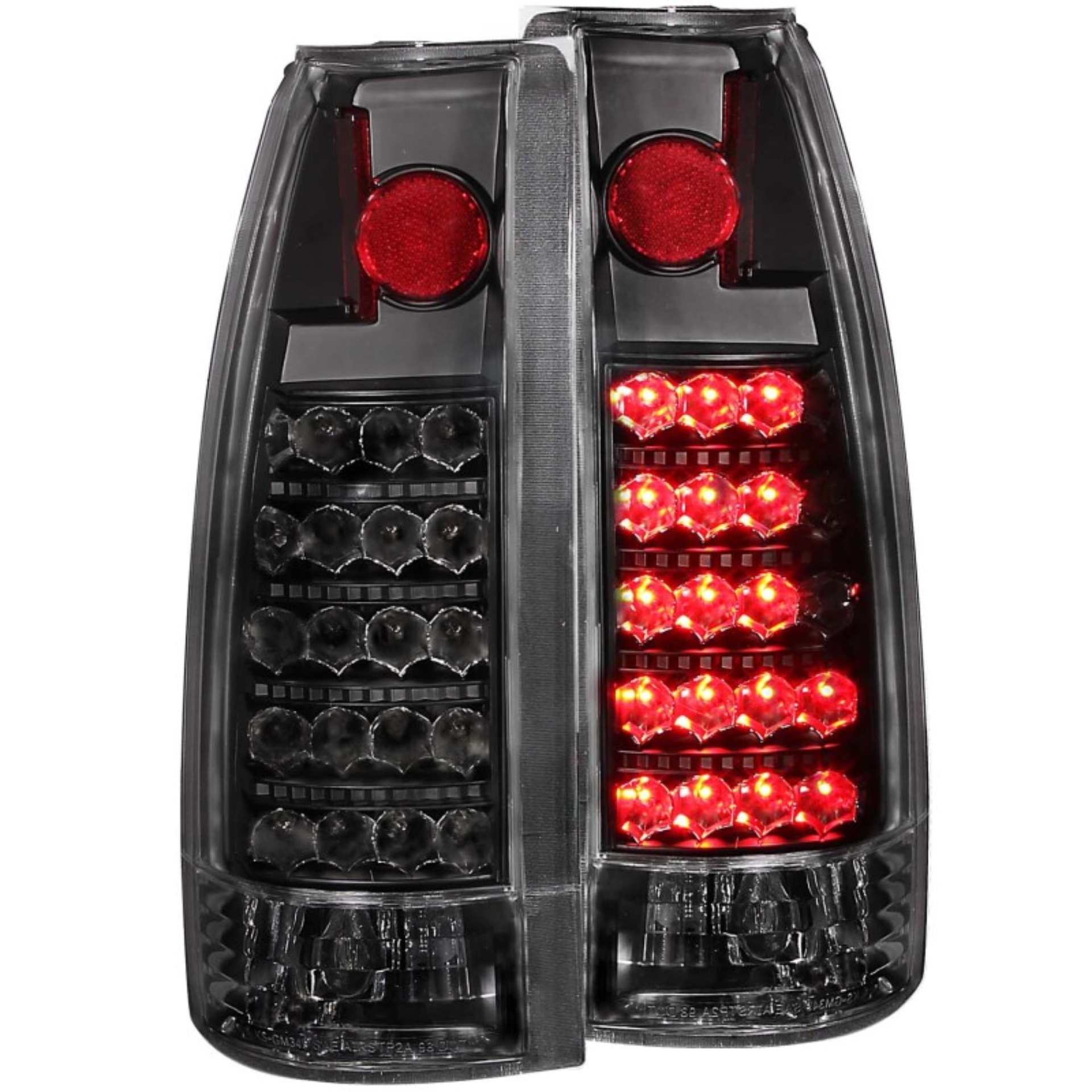 Picture of ANZO 1999-2000 Cadillac Escalade LED Taillights Black