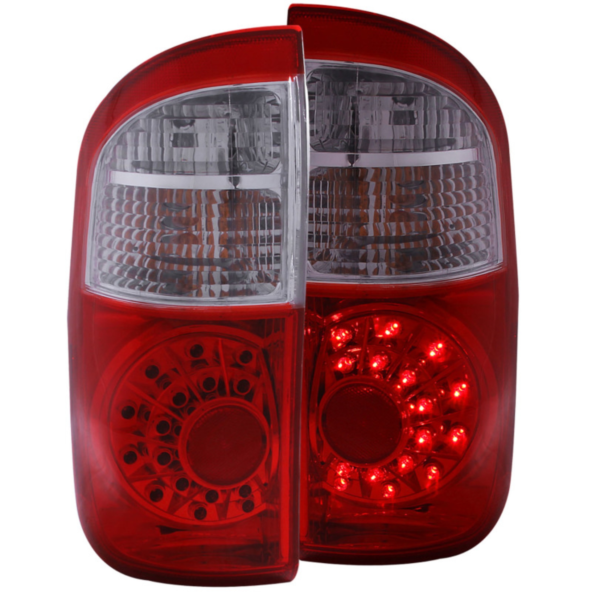 Picture of ANZO 2004-2006 Toyota Tundra LED Taillights Red/Clear