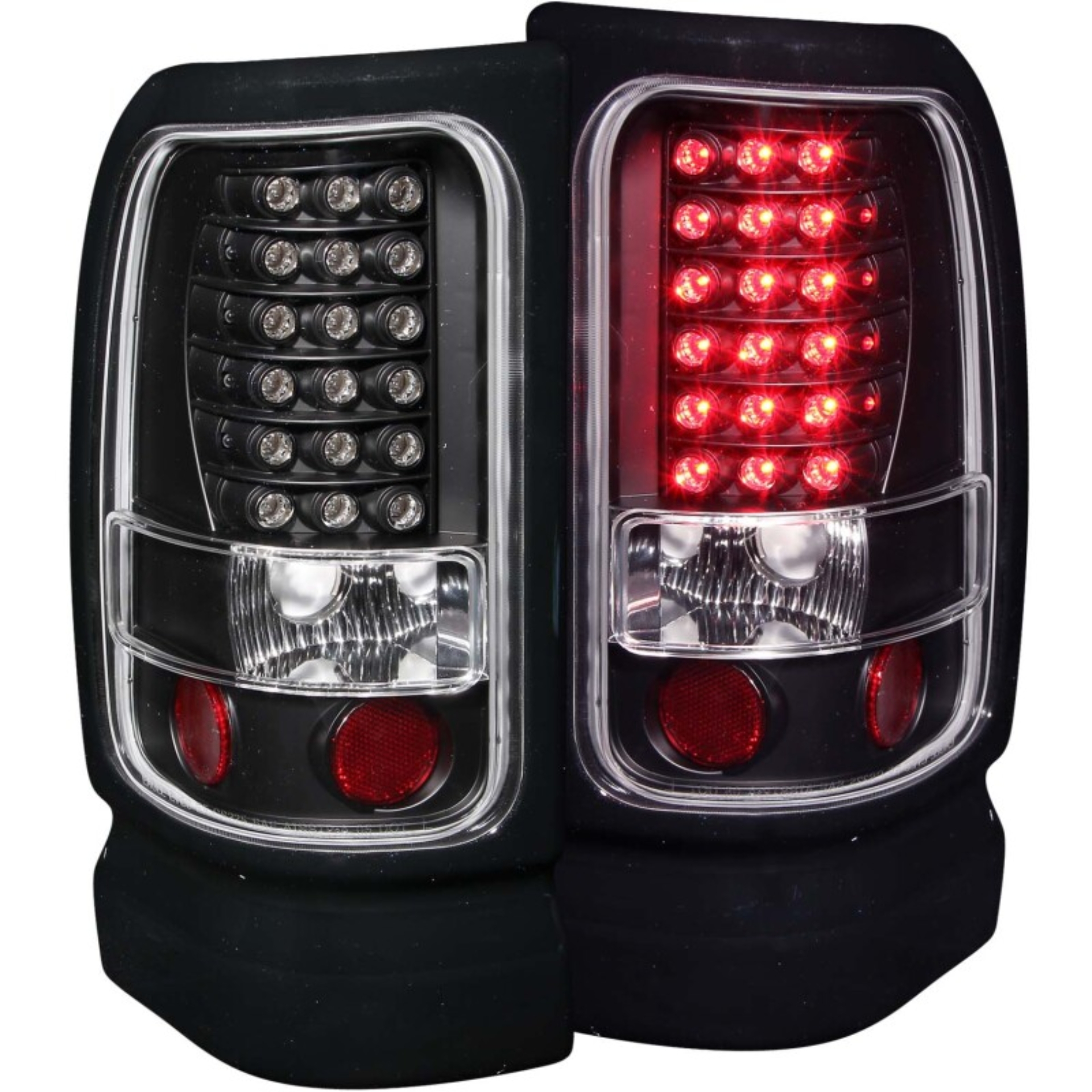 Picture of ANZO 1994-2001 Dodge Ram LED Taillights Black