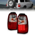 Picture of ANZO 2001-2002 Toyota 4 Runner LED Taillights Red/Clear