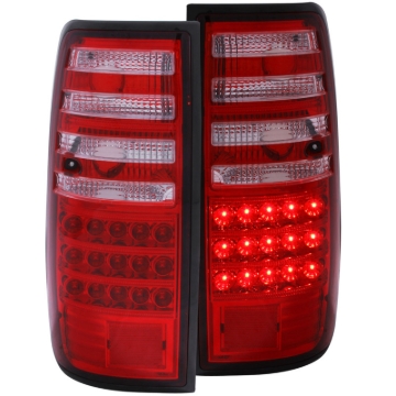 Picture of ANZO 1991-1997 Toyota Land Cruiser Fj LED Taillights Red/Clear