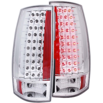 Picture of ANZO 2007-2014 Chevrolet Suburban LED Taillights Red/Clear G4