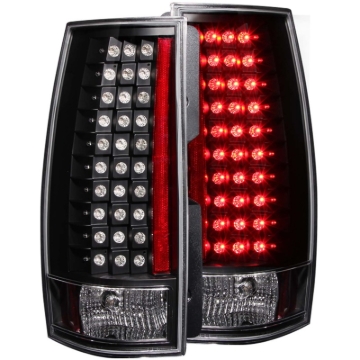 Picture of ANZO 2007-2014 Chevrolet Suburban LED Taillights Black G4