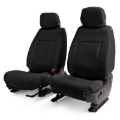 Picture of Covercraft 2025 Ford Explorer Leatherette Custom Front Row Seat Covers - Black