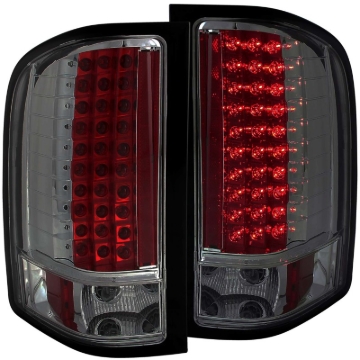 Picture of ANZO 2007-2013 Chevrolet Silverado 1500 LED Taillights Smoke