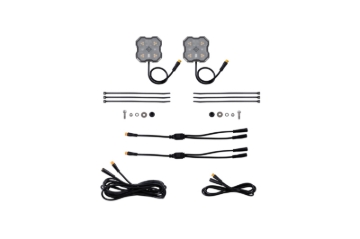 Picture of Diode Dynamics Rock Light -Amber/White - M8 Add-On 2-Pack
