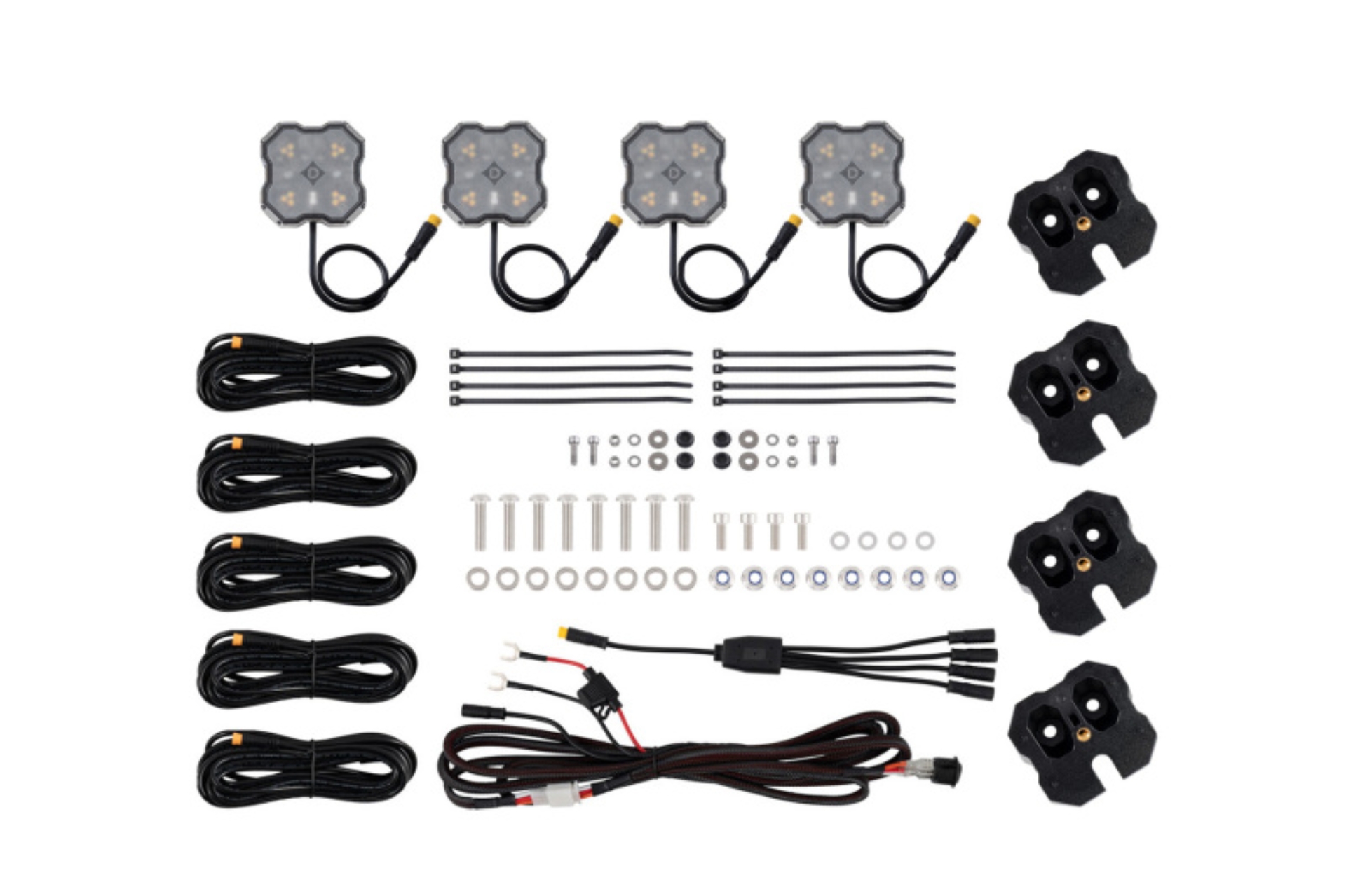 Picture of Diode Dynamics Roof Rack Scene Light Dual Color - Amber/White - Kit