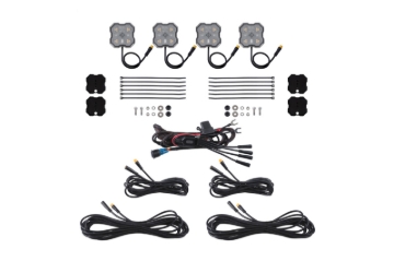 Picture of Diode Dynamics Rock Light - Amber/White - M8 Magnet 4-Pack