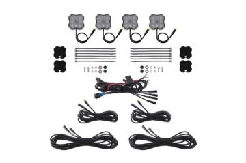 Picture of Diode Dynamics Rock Light - Red/White M8 Magnet 4-Pack