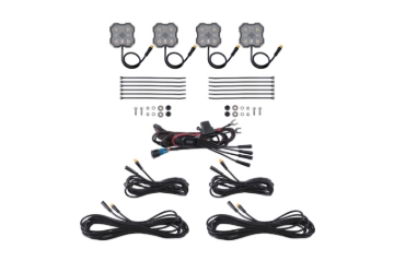Picture of Diode Dynamics Rock Light - Amber/White - M8 4-Pack
