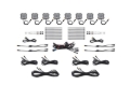 Picture of Diode Dynamics Rock Light -Amber/White - M8 8-Pack