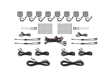 Picture of Diode Dynamics Rock Light -Amber/White - M8 8-Pack