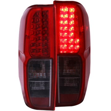 Picture of ANZO 2005-2008 Nissan Frontier LED Taillights Red/Smoke