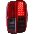 Picture of ANZO 2005-2008 Nissan Frontier LED Taillights Red/Smoke