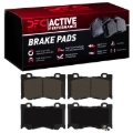 Picture of DFC 08-26 Nissan Z Front Low Metallic Active Performance Brake Pads