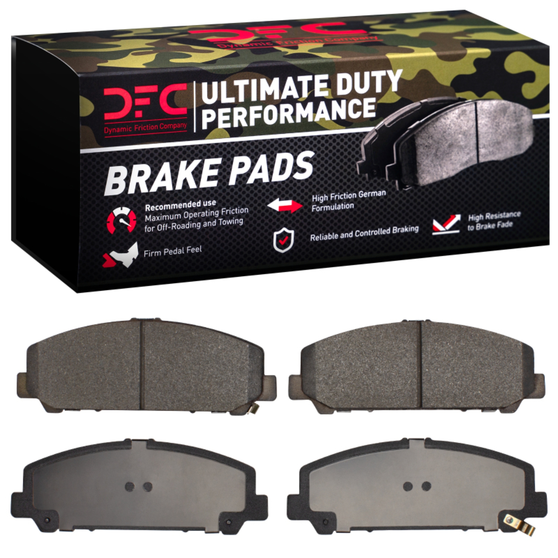 Picture of DFC 05-24 Nissan Titan Front Ultimate Duty Performance Brake Pads