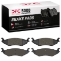 Picture of DFC 04-06 Ford Econoline Rear Semi Metallic 5000 Advanced Brake Pads