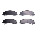 Picture of DFC 11-16 Chevrolet Impala Limited Front Low Metallic 5000 Advanced Brake Pads