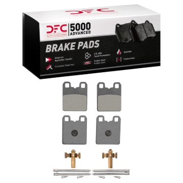Picture of DFC 21-26 Tesla Model S Parking Brake Low Metallic 5000 Advanced Brake Pads & Hardware Kit