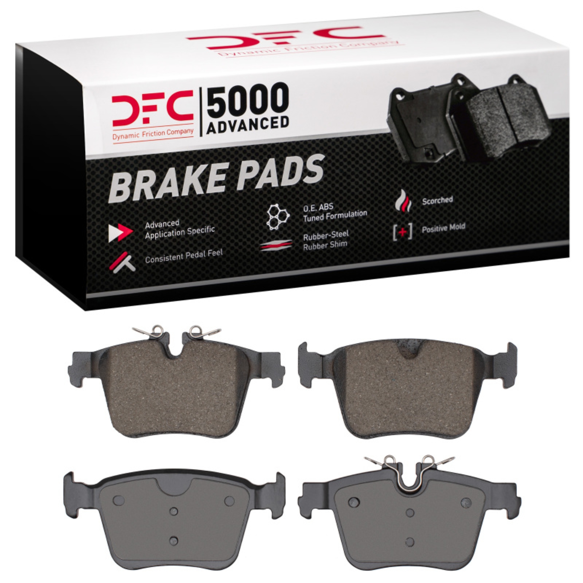Picture of DFC 19-26 Volvo XC90 Rear Ceramic 5000 Advanced Brake Pads