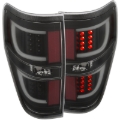 Picture of ANZO 2009-2013 Ford F-150 LED Taillights Black