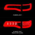 Picture of ANZO 2014-2016 Jeep Grand Cherokee LED Taillights Red/Clear
