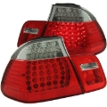 Picture of ANZO 1999-2001 BMW 3 Series E46 LED Taillights Red/Clear 4pc
