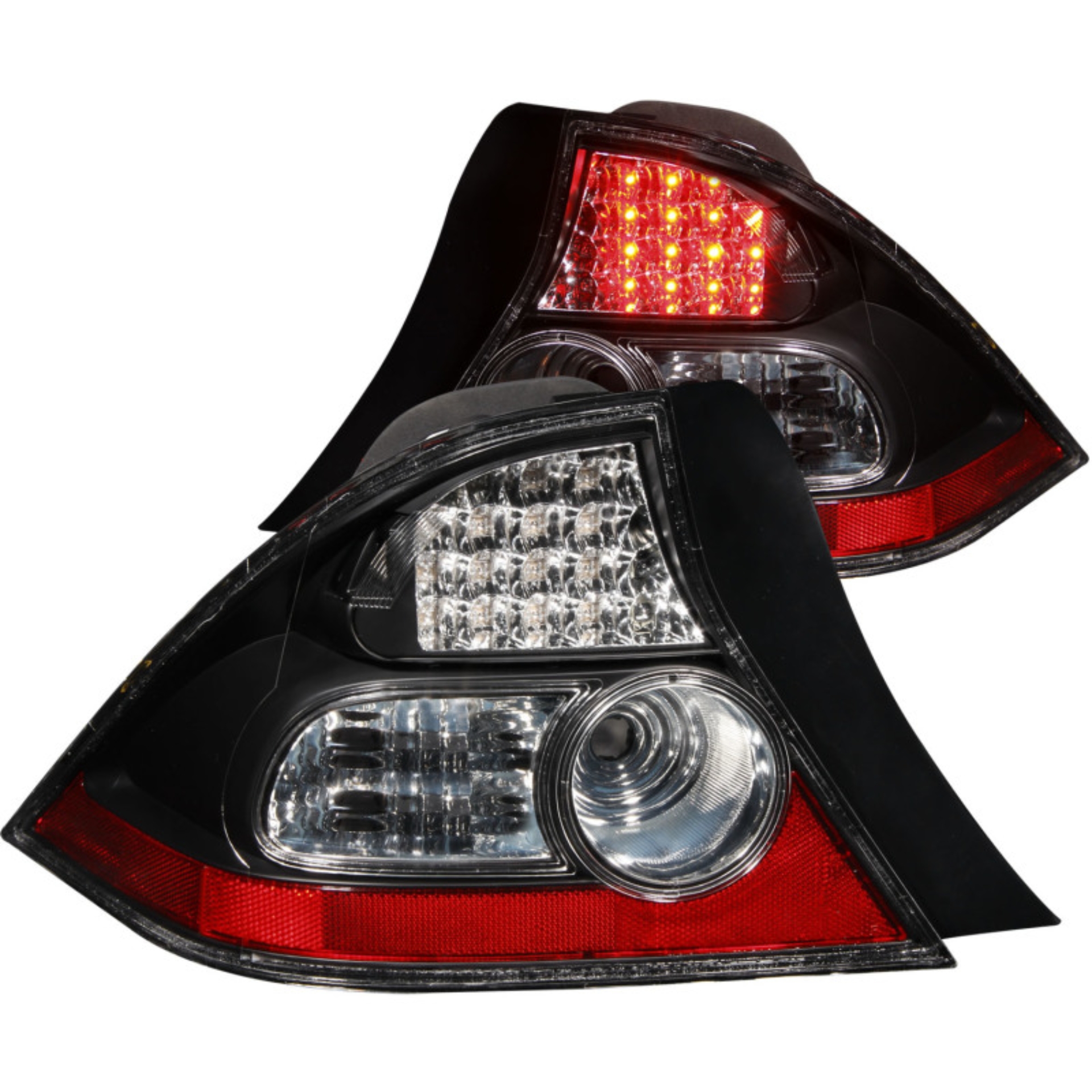 Picture of ANZO 2004-2005 Honda Civic LED Taillights Black