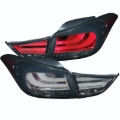 Picture of ANZO 2011-2013 Hyundai Elantra LED Taillights Smoke 4pc
