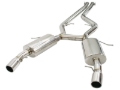 Picture of aFe MACHForce XP Exhausts Cat-Back SS-304 EXH CB BMW 335i (E90/92 Only) 07-09 L6-3.0L (tt) SS-304