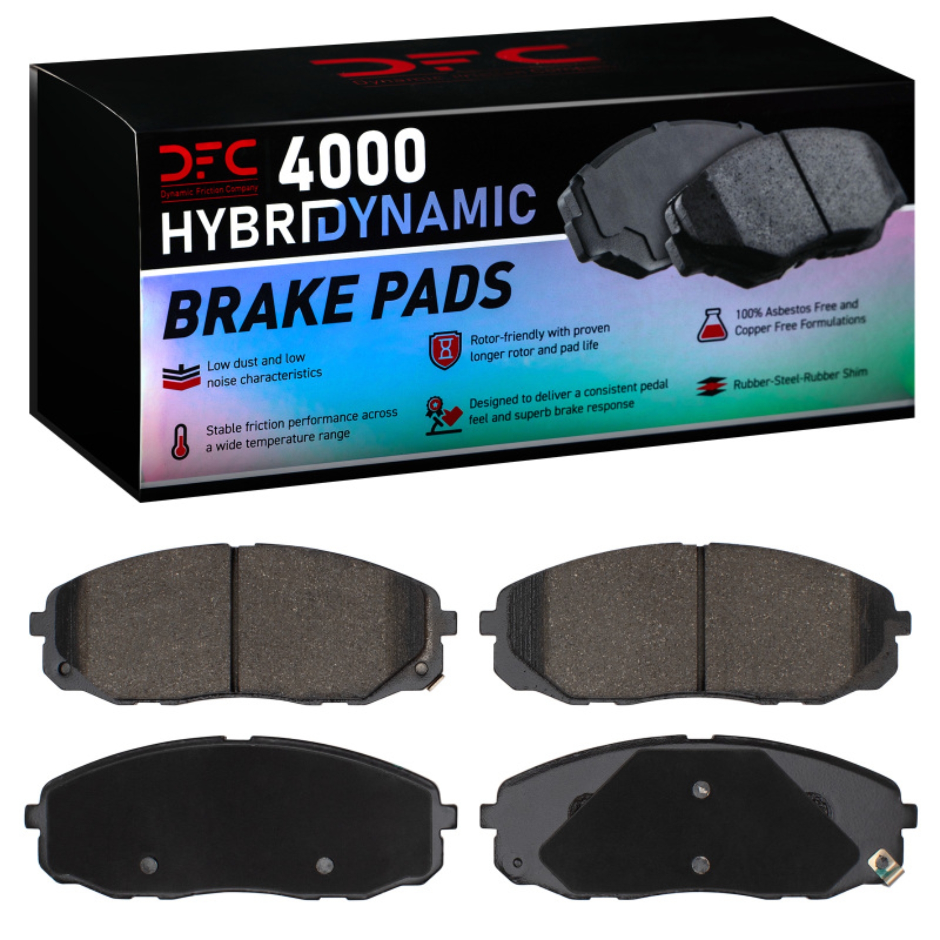 Picture of DFC 4000 HybriDynamic Brake Pads - 4000-2408-00