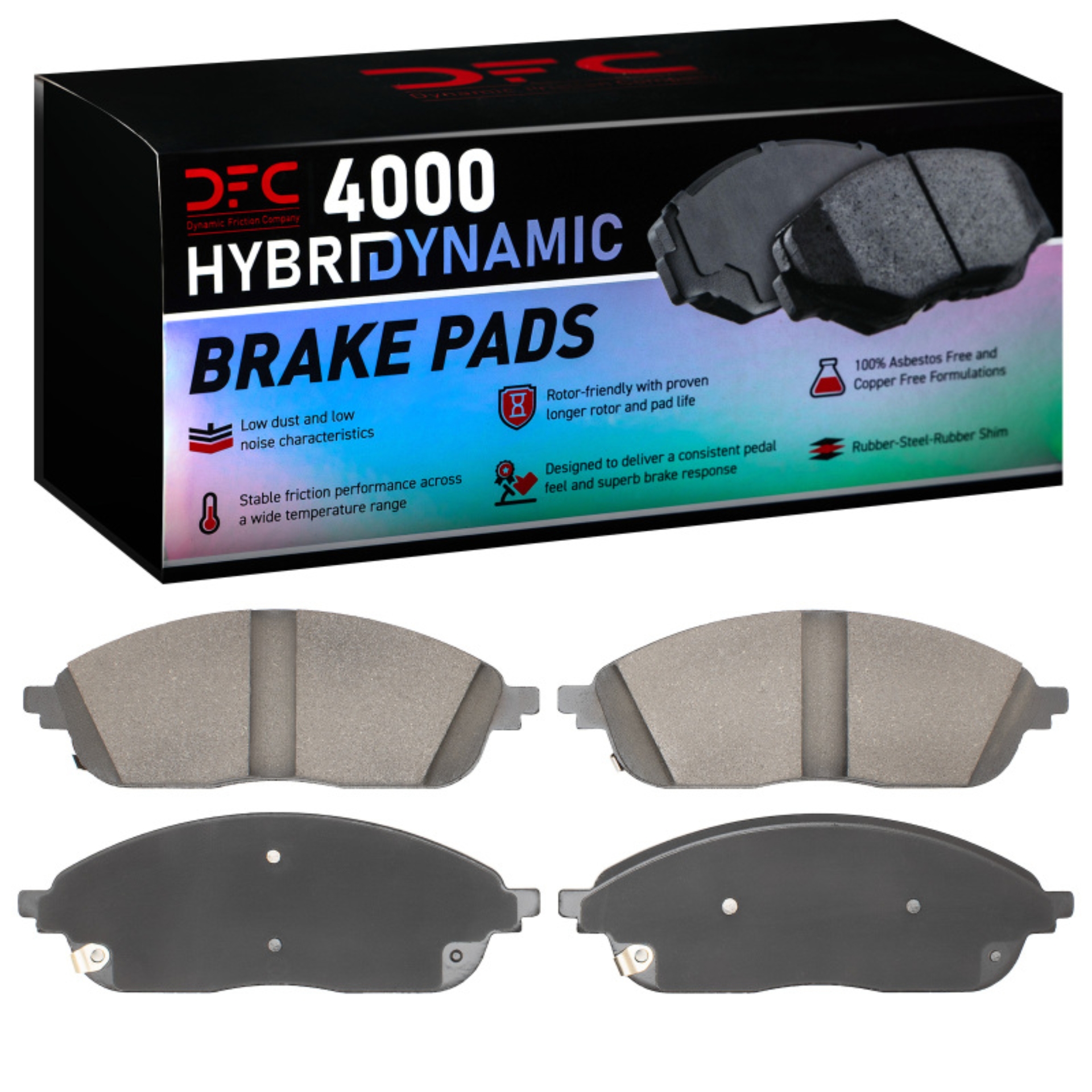 Picture of DFC 4000 HybriDynamic Brake Pads - 4000-2436-00