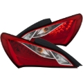 Picture of ANZO 2010-2013 Hyundai Genesis LED Taillights Red/Clear