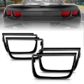 Picture of ANZO Taillight Bezels 2010-2013 Chevrolet Camaro Taillight Bezels - 4pc Flat Black