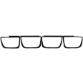 Picture of ANZO Taillight Bezels 2010-2013 Chevrolet Camaro Taillight Bezels - 4pc Flat Black