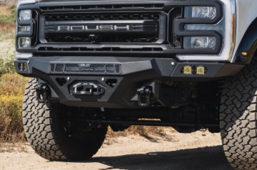 Picture of DV8 Offroad 23-26 Ford F-250/F-350 Spec Series Front Bumper w/ Winch