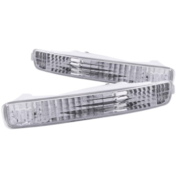 Picture of ANZO 1996-1997 Honda Accord Euro Parking Lights Chrome