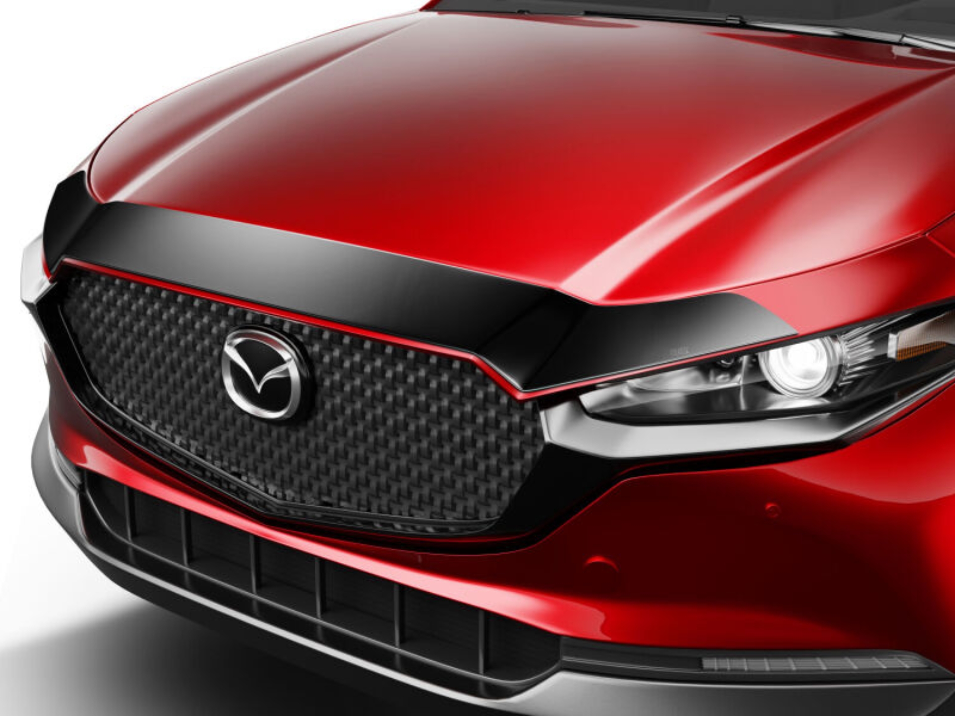 Picture of Husky Liners 25-26 MAZDA CX-30 Aeroskin Hood Protector - Smoke