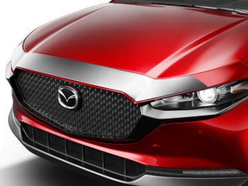 Picture of Husky Liners 25-26 MAZDA CX-30 Aeroskin Hood Protector - Chrome