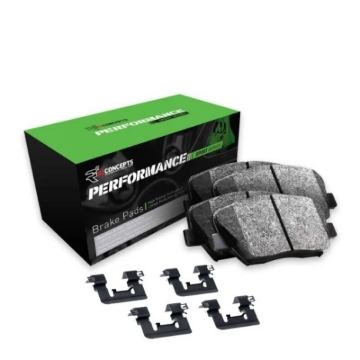 Picture of R1 18-26 Jeep Grand Cherokee Rear Performance Sport Brake Pads and Hardware Kit