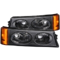 Picture of ANZO 2003-2006 Chevrolet Silverado 1500 Euro Parking Lights Black