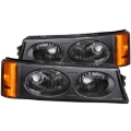 Picture of ANZO 2003-2006 Chevrolet Silverado 1500 Euro Parking Lights Black