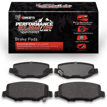 Picture of R1 07-18 Jeep Wrangler Rear Off-Road/Tow Brake Pads