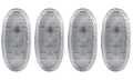Picture of ANZO 2011-2016 Ford F-350 LED Fender Light Kit Clear 2pc Amber / 2pc Red