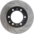 Picture of Sport Drilled & Slotted Brake Rotor; Front Left