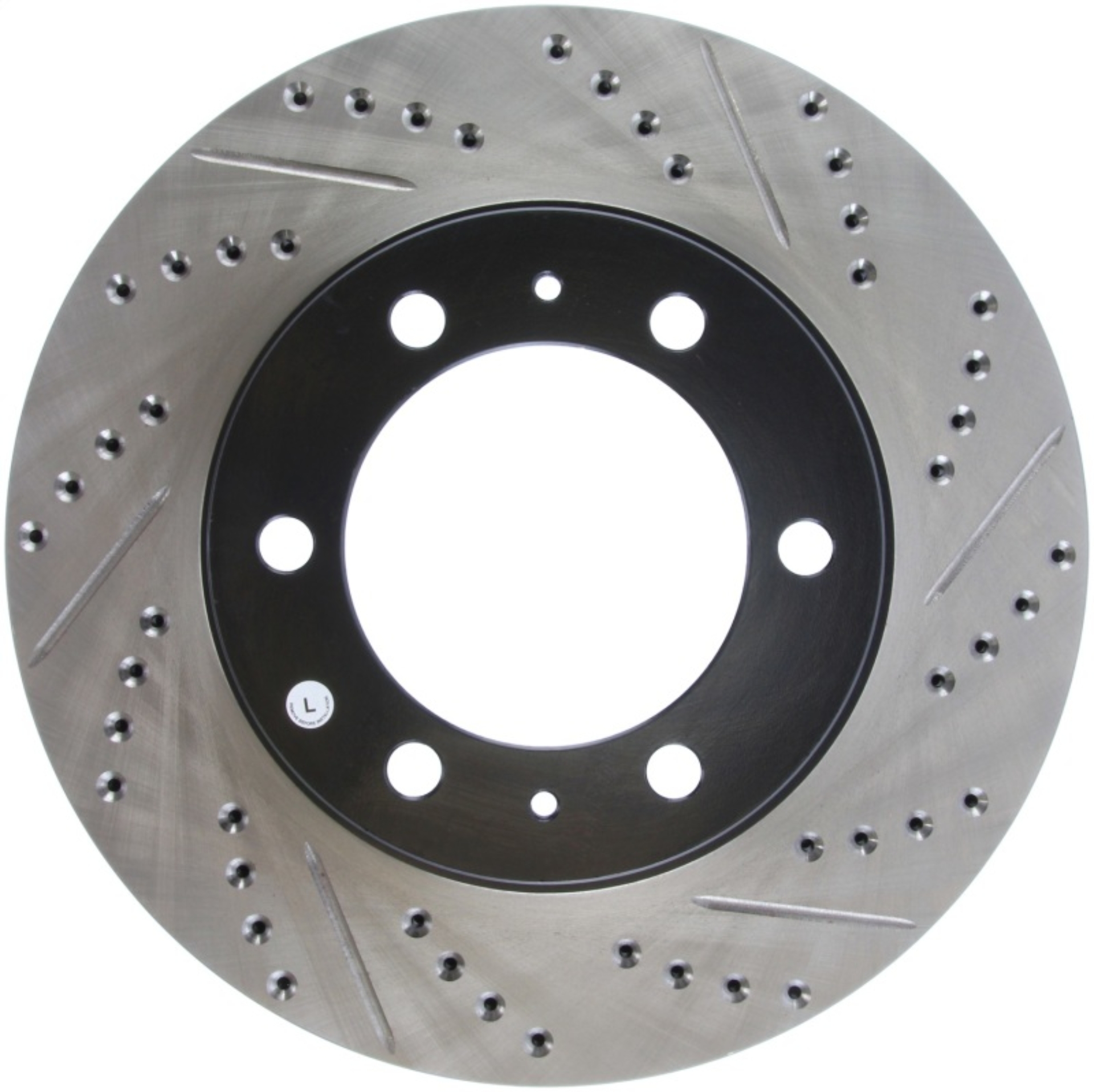 Picture of Sport Drilled & Slotted Brake Rotor; Front Left