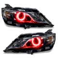 Picture of Oracle 14-17 Chevrolet Impala LED Projector Headlight Halo Kit - Red
