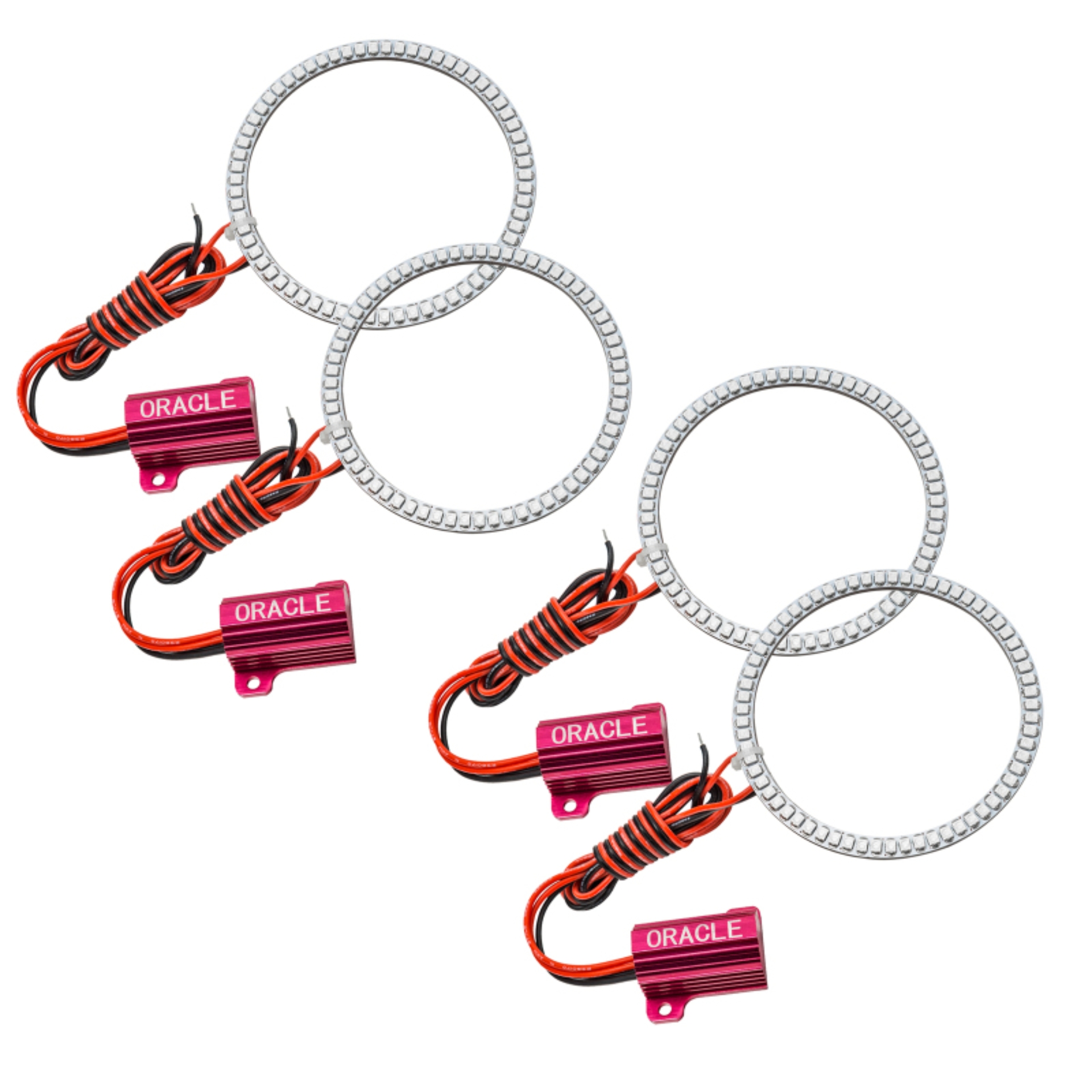 Picture of Oracle 10-14 Bentley Continental GT LED Headlight Halo Kit - Red
