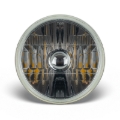 Picture of Oracle 7in Sealed Beam Glass Lens Headlight  Non-Halo-Compatible with H4 LED Bulbs